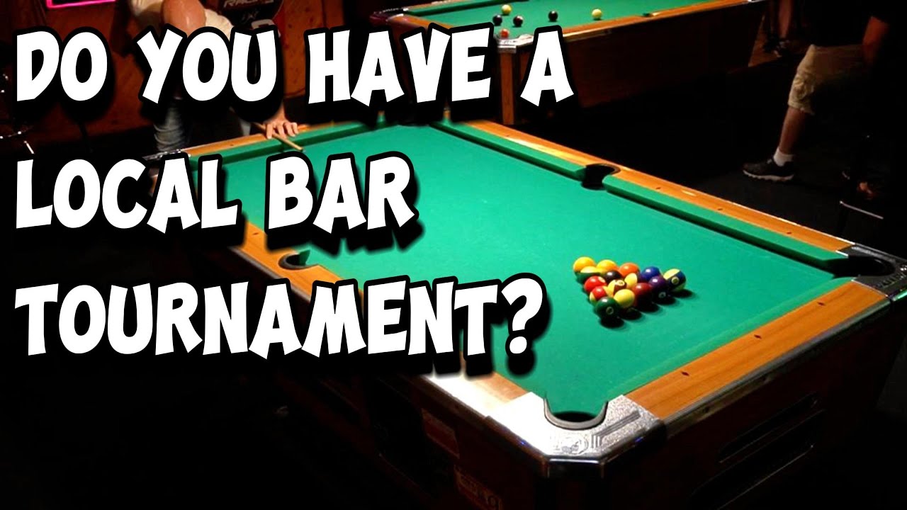 Run Forrest, Run!  Local BARBOX 8 Ball Tourney!