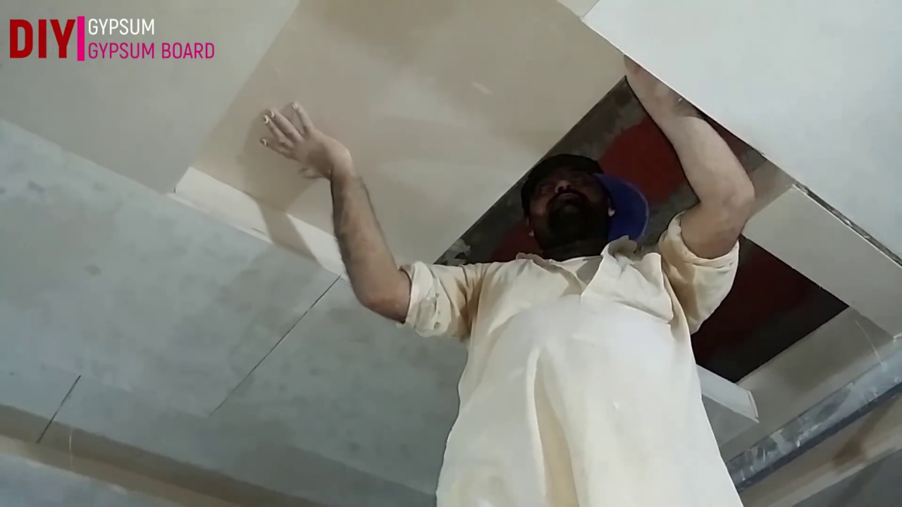HOW TO INSTALL Latest Gypsum Ceiling DIY GYPSUM & GYPSUM BOARD