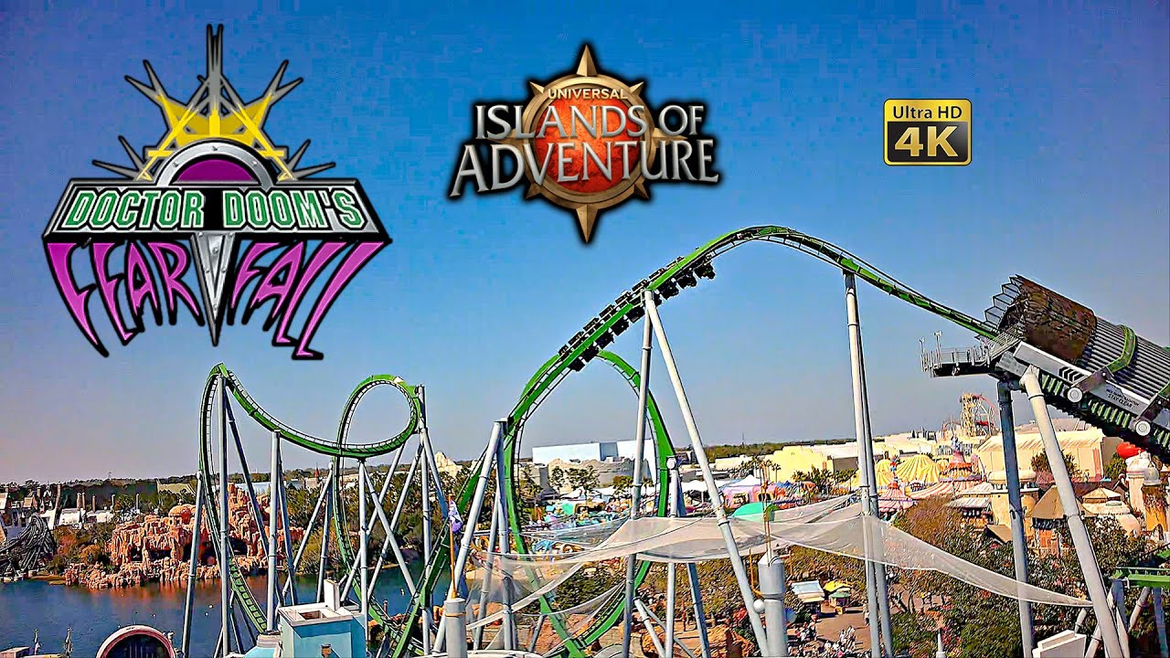 2025 Doctor Doom's Fearfall On Ride 4K POV Islands of Adventure Universal Orlando Resort
