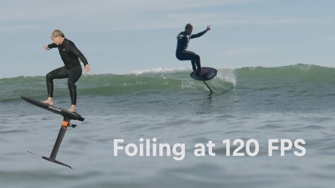 45 Minutes of Slow Motion Foiling Filmed From the Water | Background Foil Film