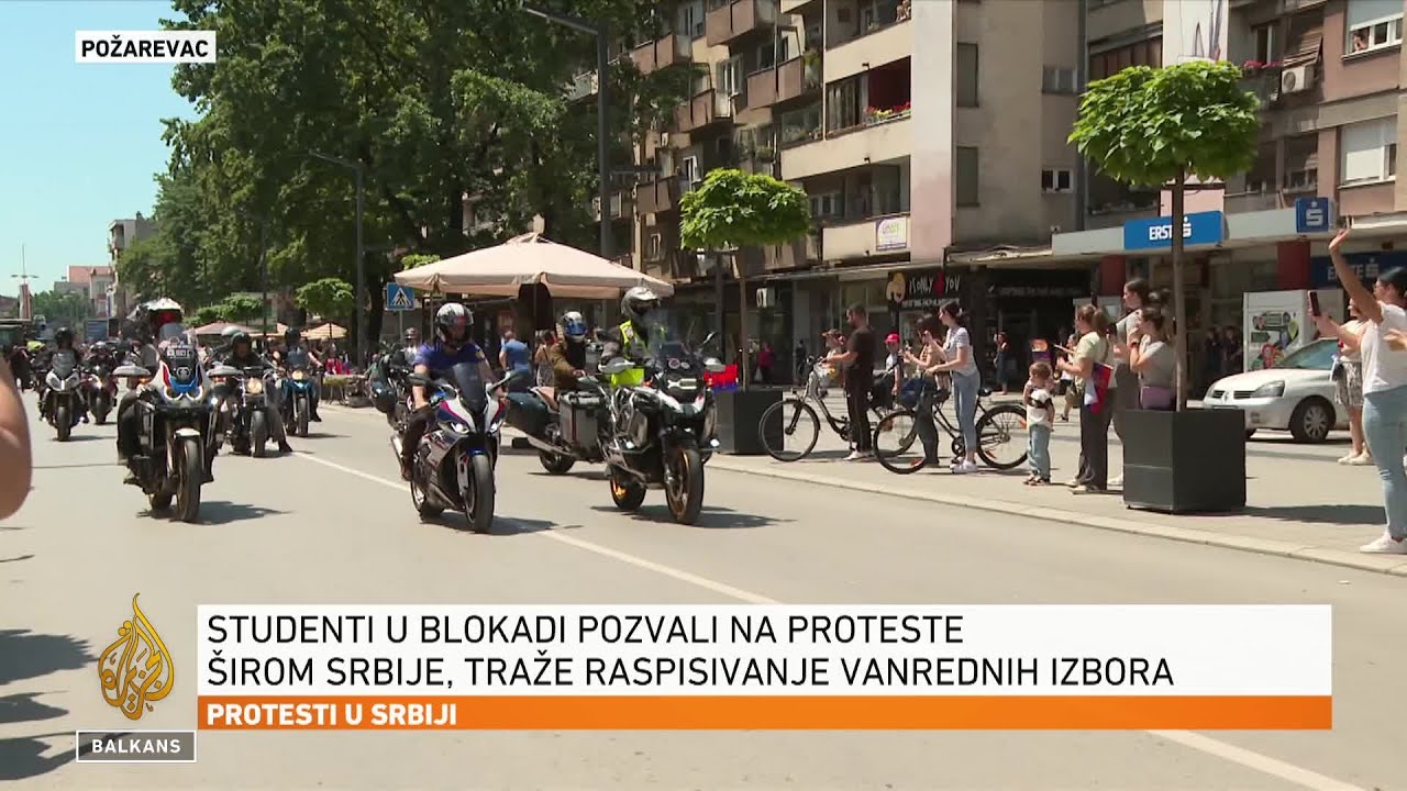 U Požarevcu protest 'Po spas za sve nas': Studenti traže vanredne izbore