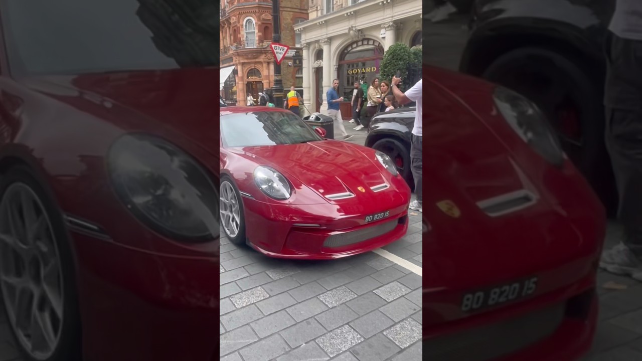 🔥 Rare Porsche 911 ST Spotted in London! 🇬🇧💨