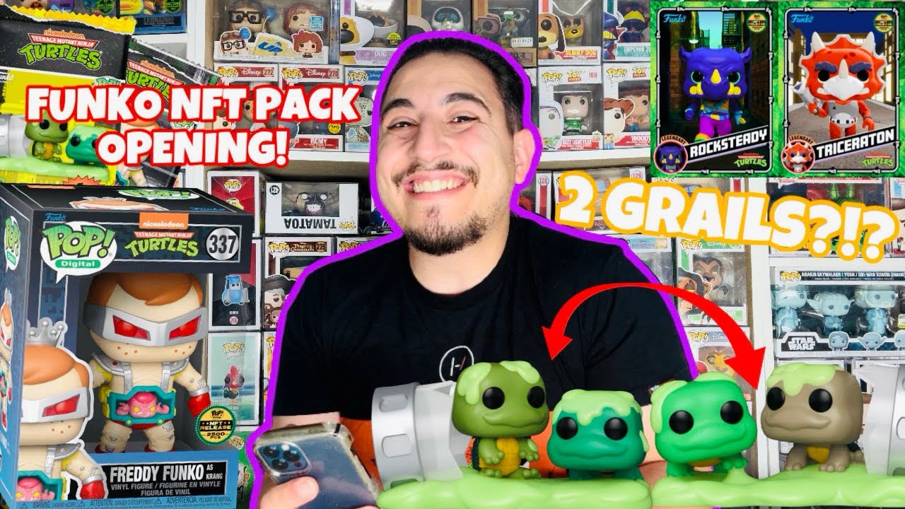 Opening TMNT Series 2 Funko NFT Packs | A TWO GRAIL SET?!
