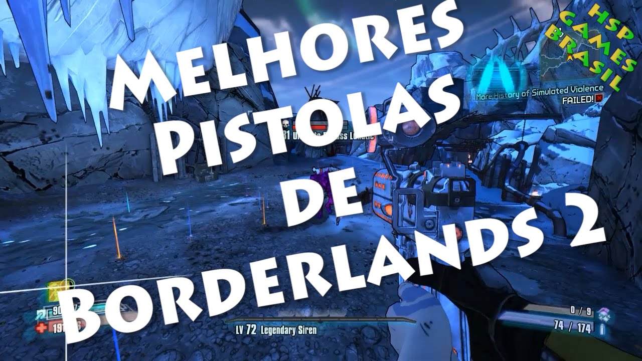 Melhores pistolas de Borderlands 2
