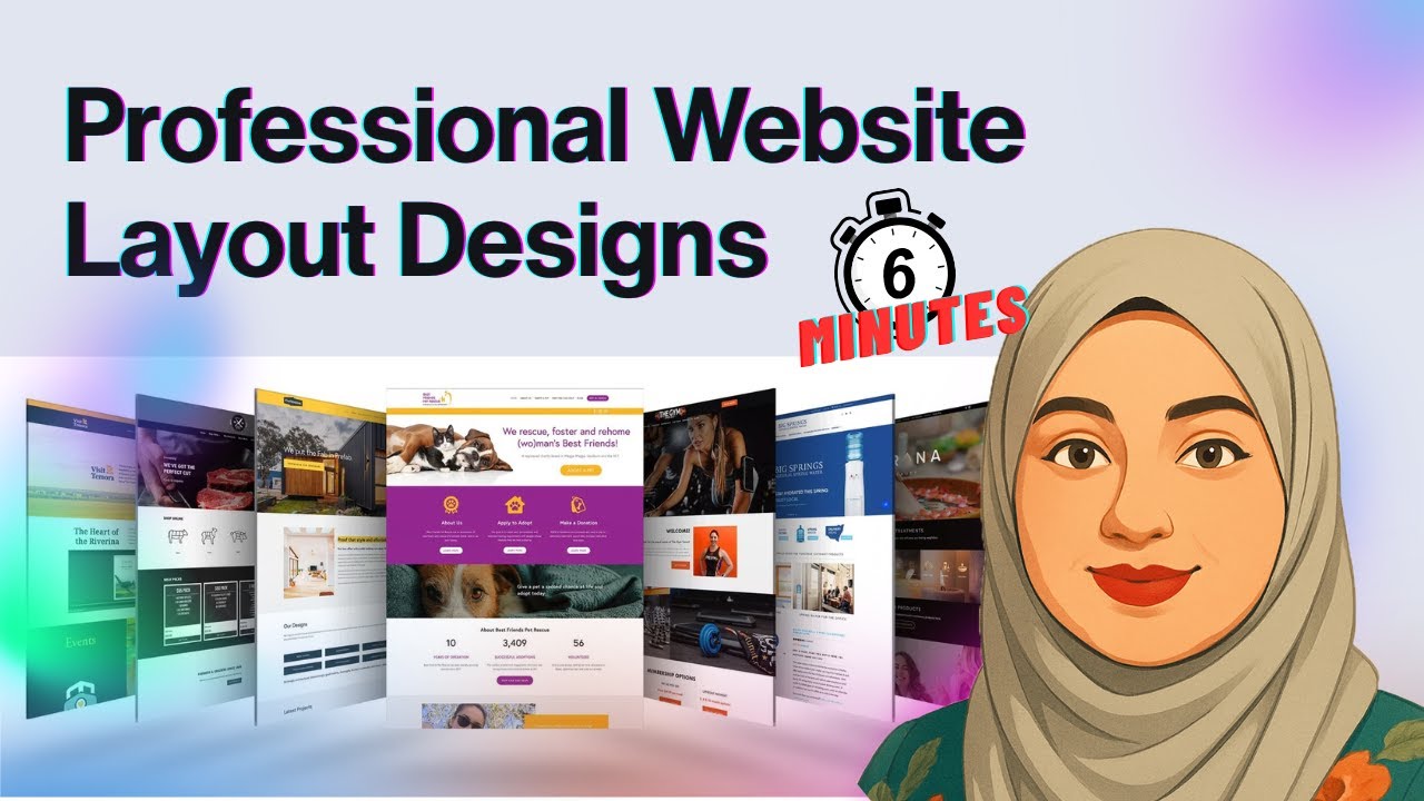 Find Professional Website Layout Designs in 6 Minutes (Save Time) 💯 Helpful #wordpress