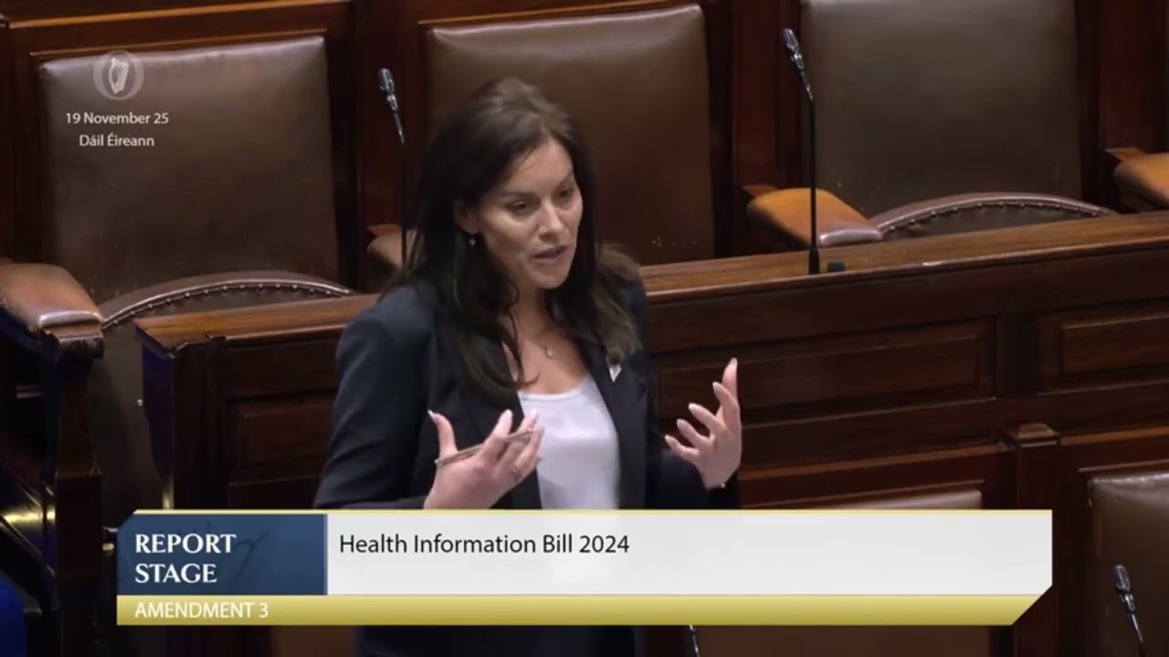 Health Information Bill 2024: Report and Final Stages; Instruction to Committee [19.11.25]