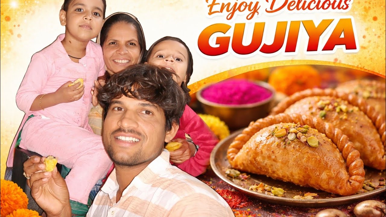 Badi Mummy Ne Banayi Special Gujiya 😍 Ghar Mein Khushboo Hi Khushboo!😱