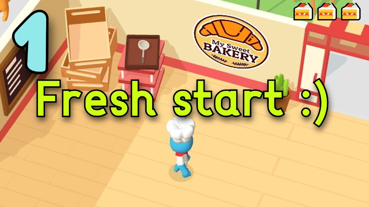 My Sweet Bakery Gameplay!🍰 Android Gameplay Walkthough | Cute graphics! :) | Part 1