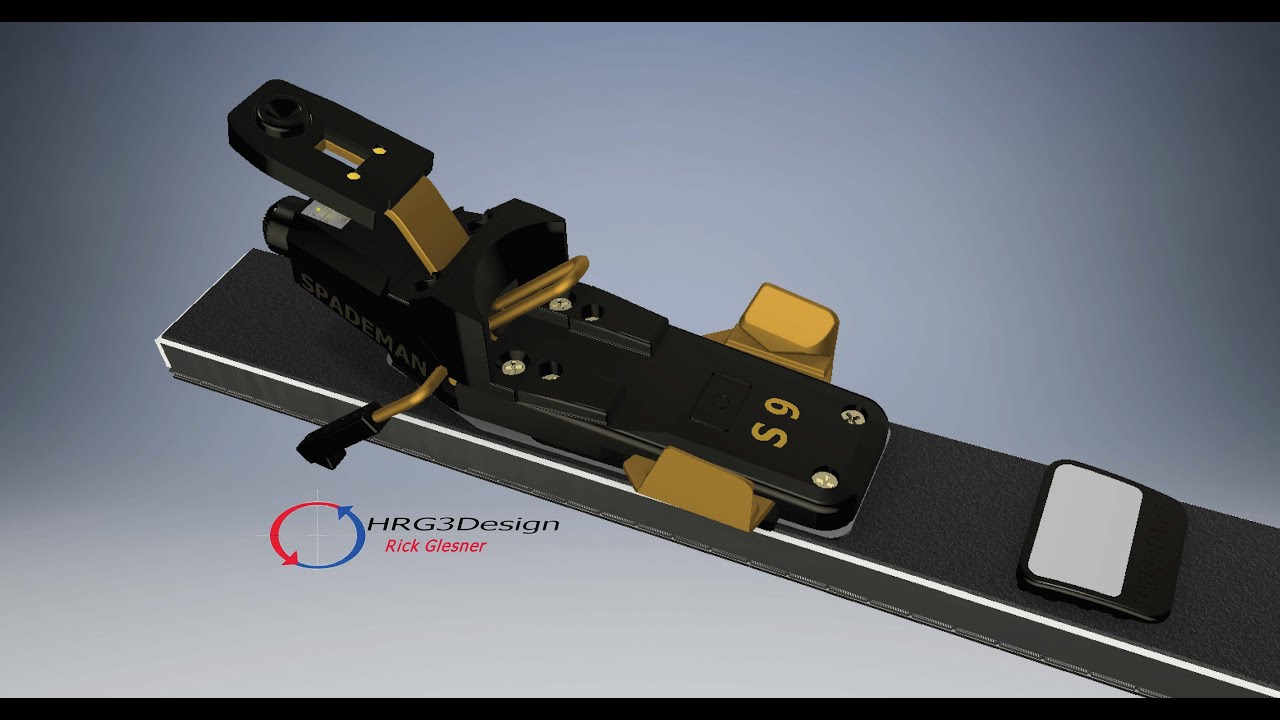 Spademan Ski Binding System Visual History