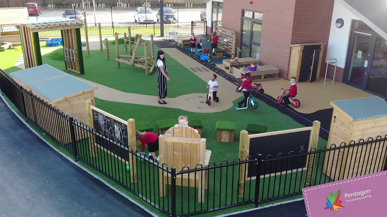 EYFS Play Equipment at New Lubbesthorpe Primary School