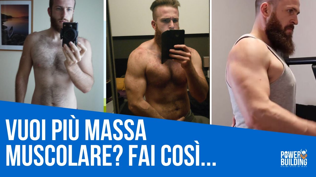Come aumentare la Massa Muscolare [9 fattori essenziali]