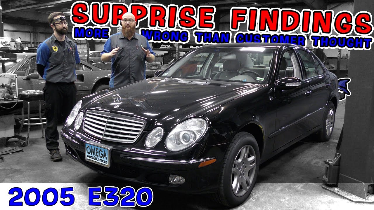 Mercedes E320 2005 года выпуска неожиданно потребовался ремонт! Чего владелец не ожидал, обнаружи...