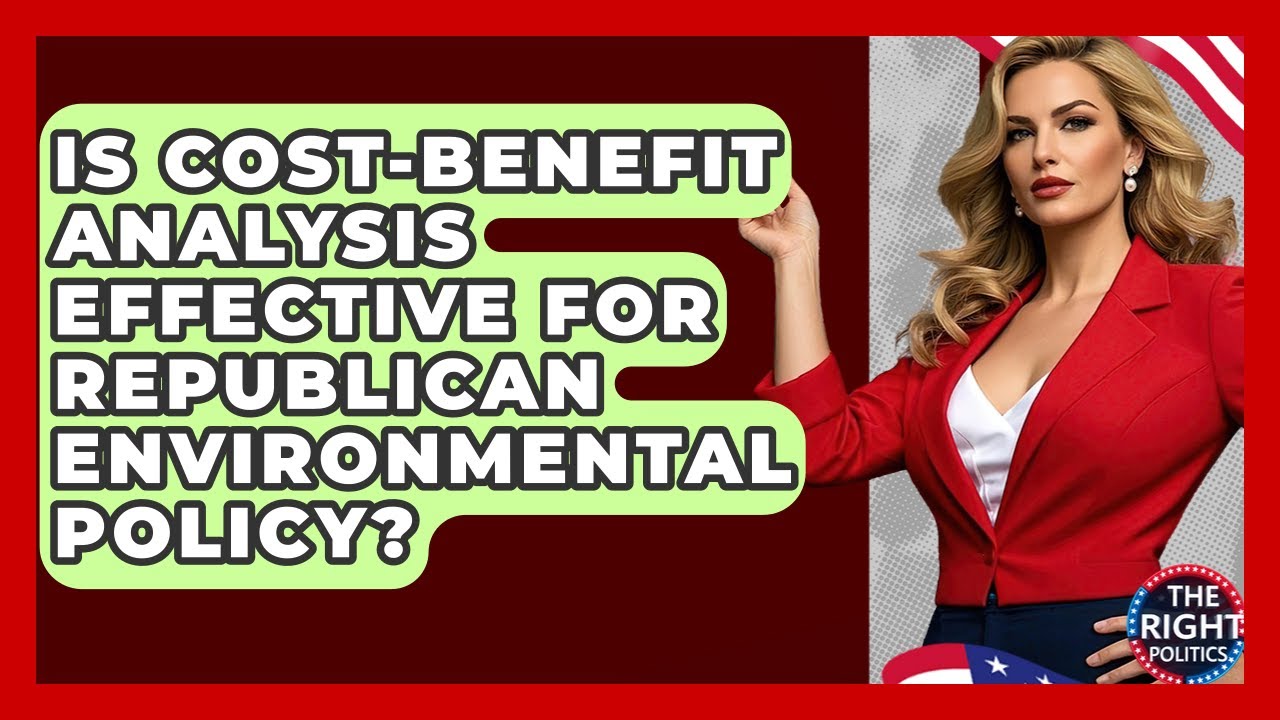 Is Cost-benefit Analysis Effective For Republican Environmental Policy? - The Right Politics