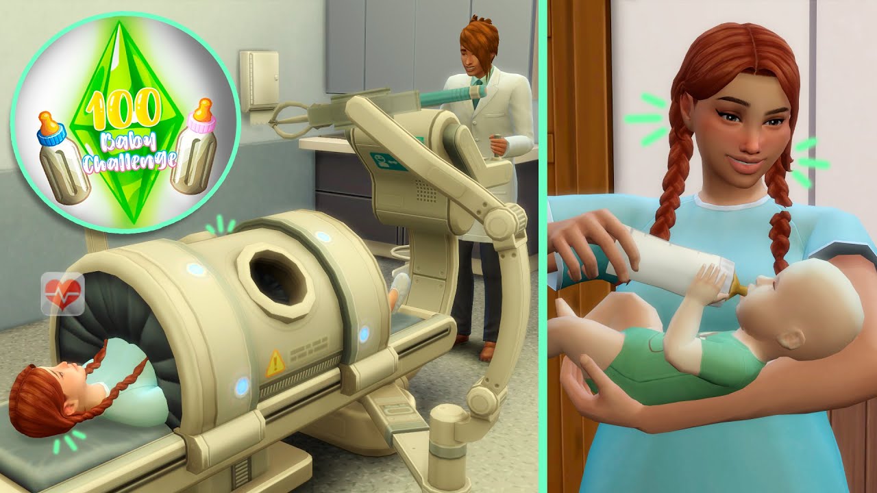 Føder På Hospitalet! | 100 Baby Challenge - Gen.1 EP.12 // The Sims 4