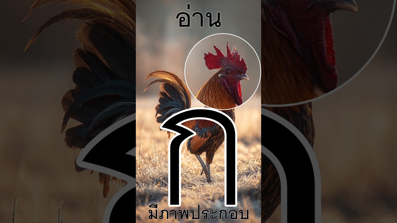 หัดอ่าน ก - ฮ