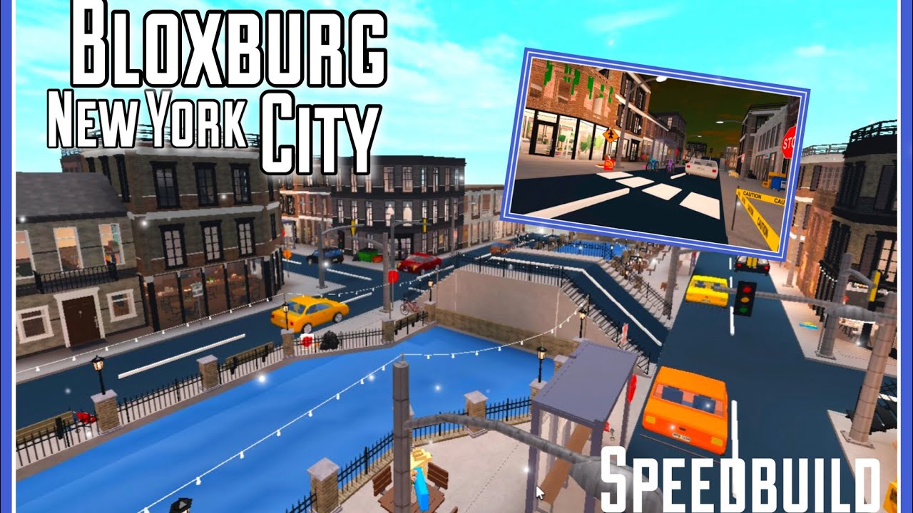 New York City Tour (Bloxburg)  + Speedbuild part 1