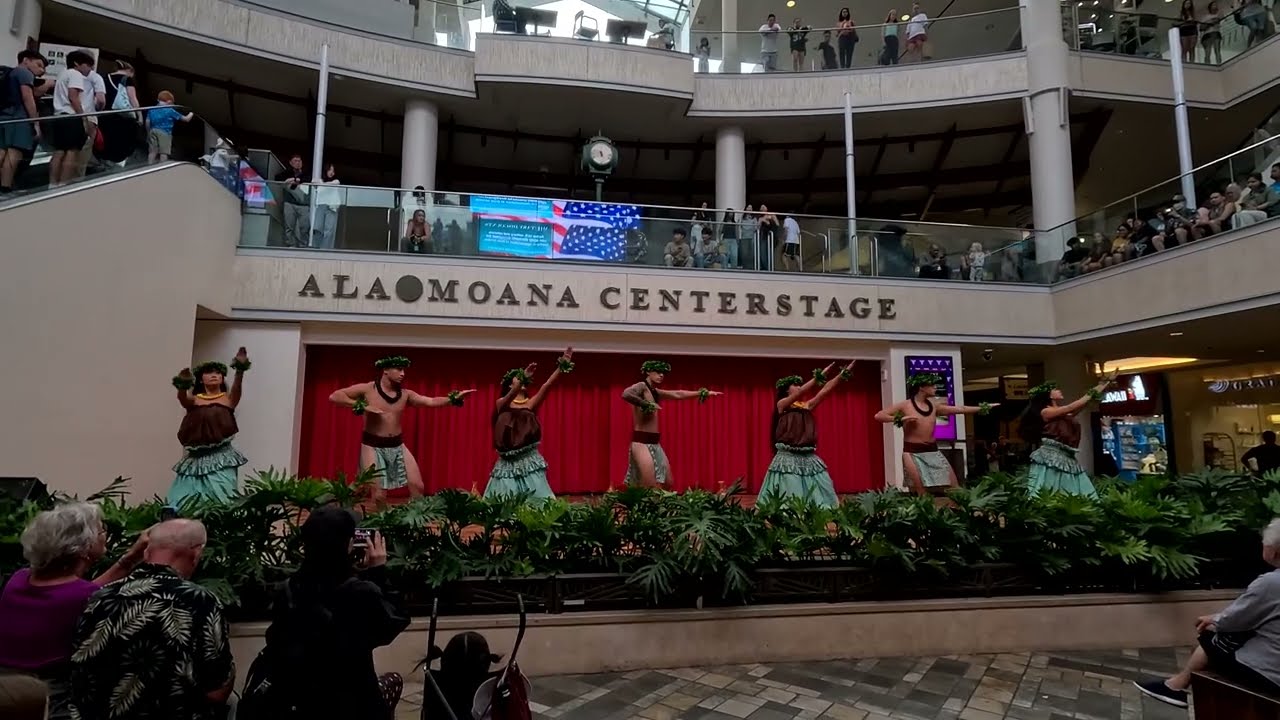 Bailables Hawaiianos Ala Moana Center