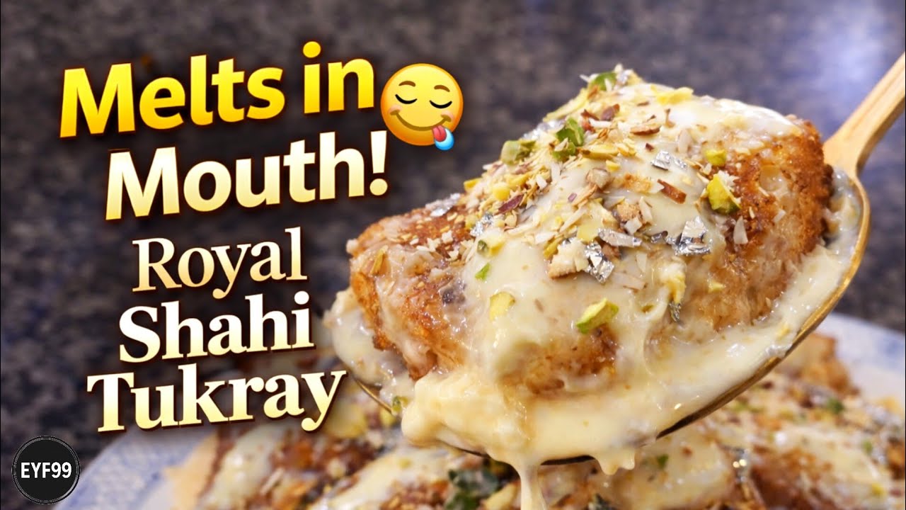 Royal Shahi Tukray Recipe 😍 | Crispy & Creamy Ramadan Dessert | Iftar special Ep 5