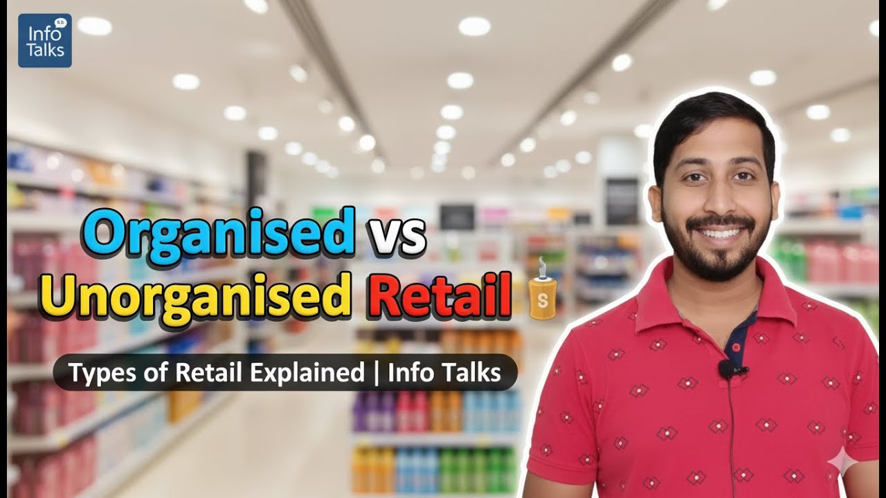 Organised vs Unorganised Retail  | Types of Retail Explained in Hindi | Retail Business Reality 2025