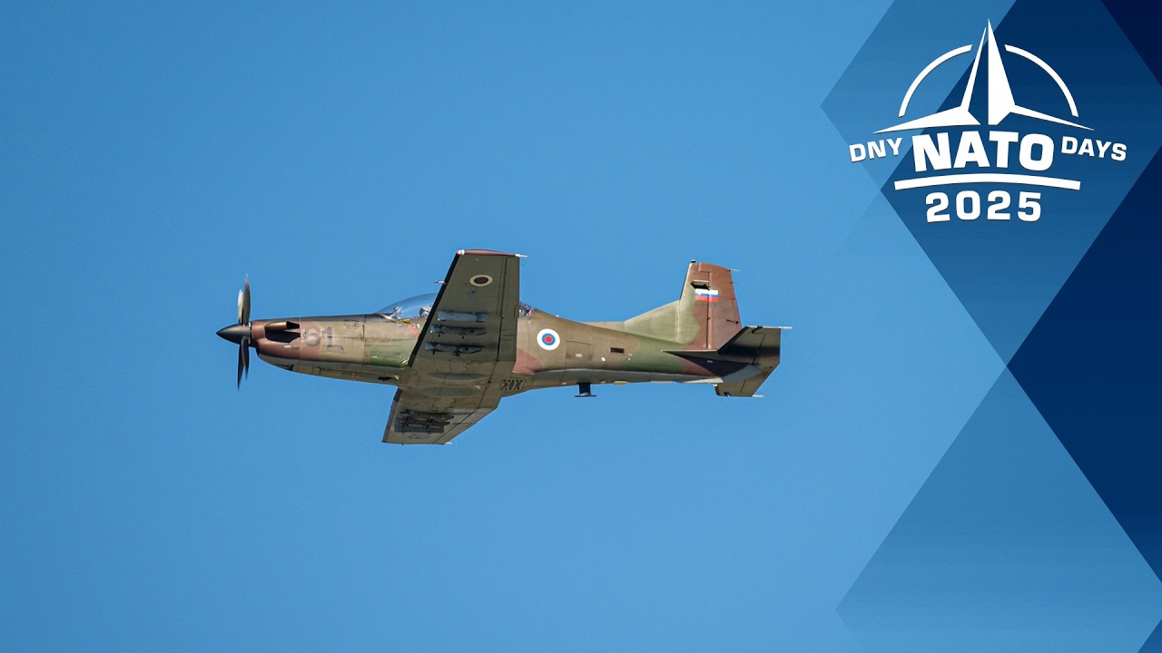 Dny NATO 2025 - PC-9M Hudournik