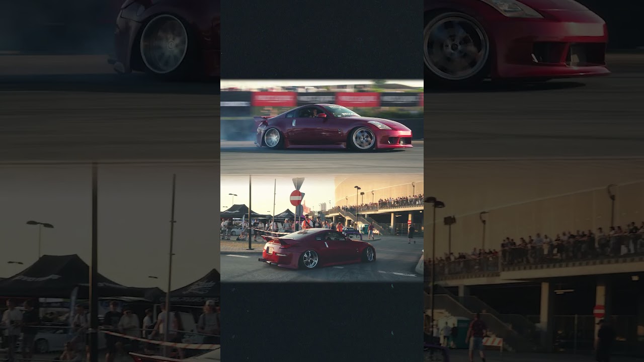 350Z drifting with our hydro and second brake caliper adapters!