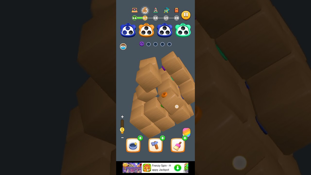 Color Bolts Short Puzzle Game Level 17 Gameplay walkthrough #2025#Gaming