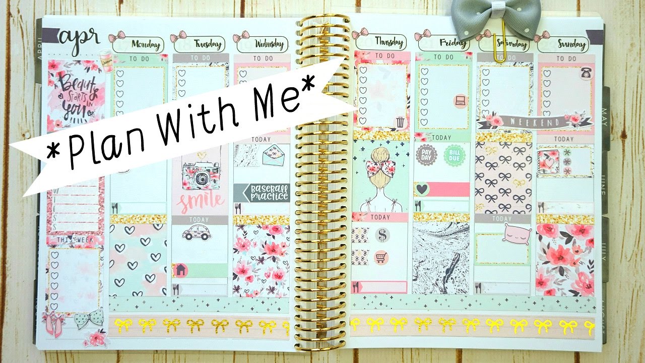 Plan With Me: Girly Kit ft. HelloPetitePaper (ECLP)