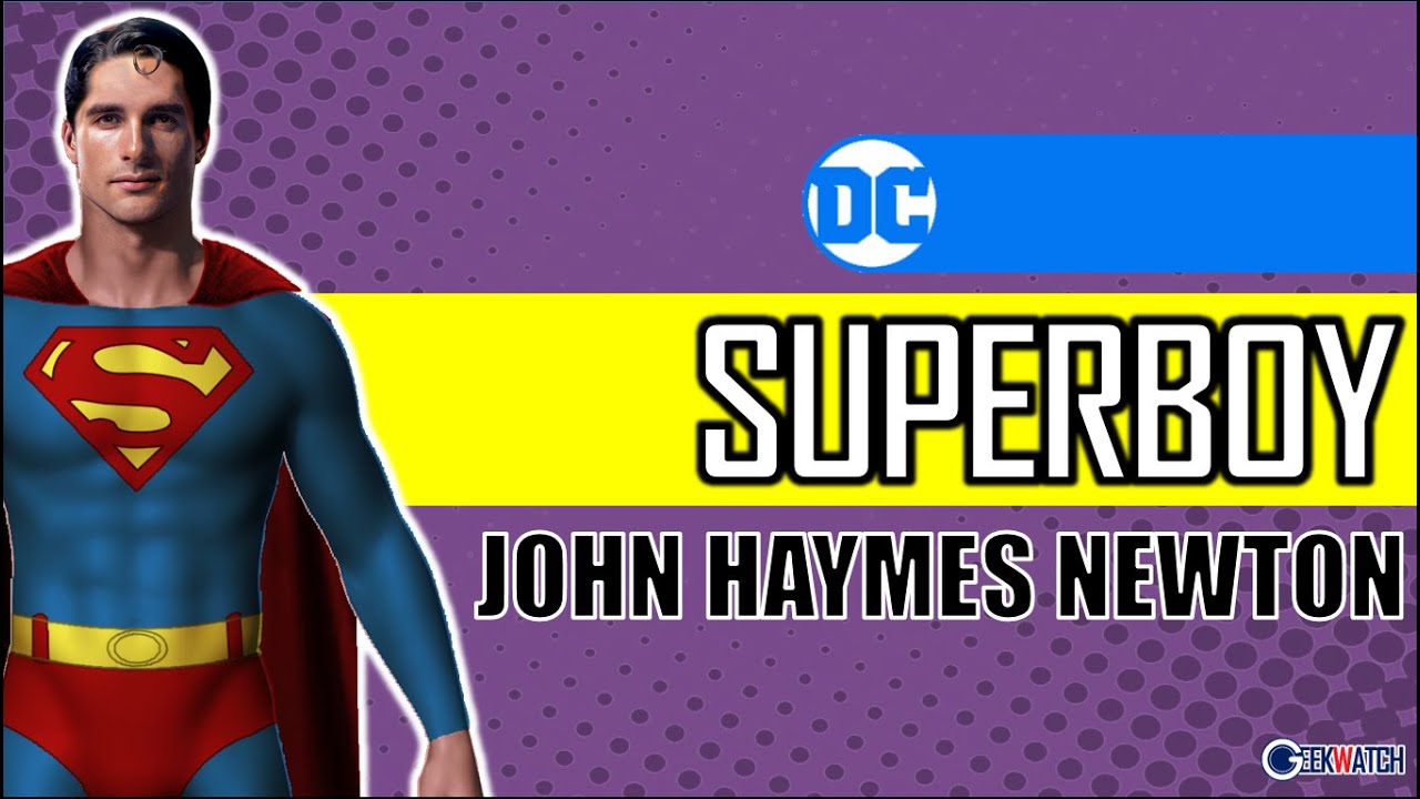 John Haymes Newton is Superboy | DC Spotlight
