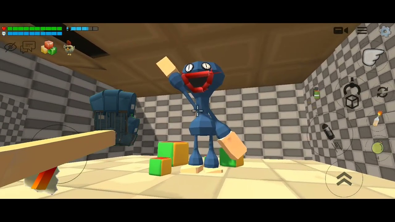 Poppy playtime 1 1 part в чикен гане |@shucks22k_fake_yarobanda|