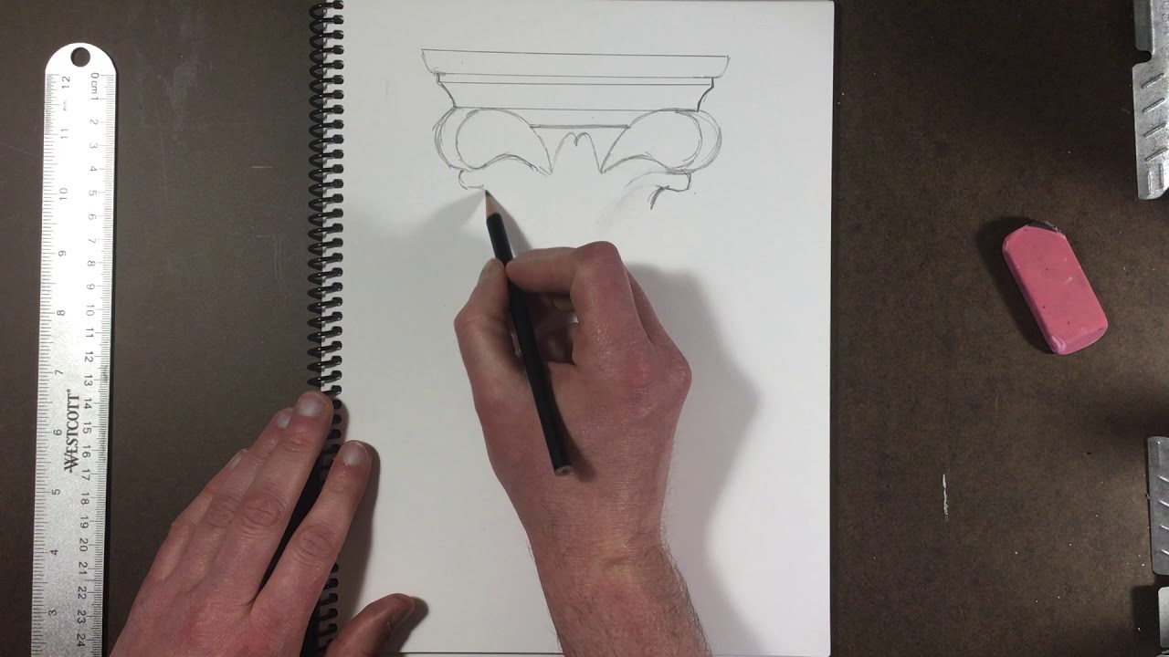 Drawing Corinthian Columns