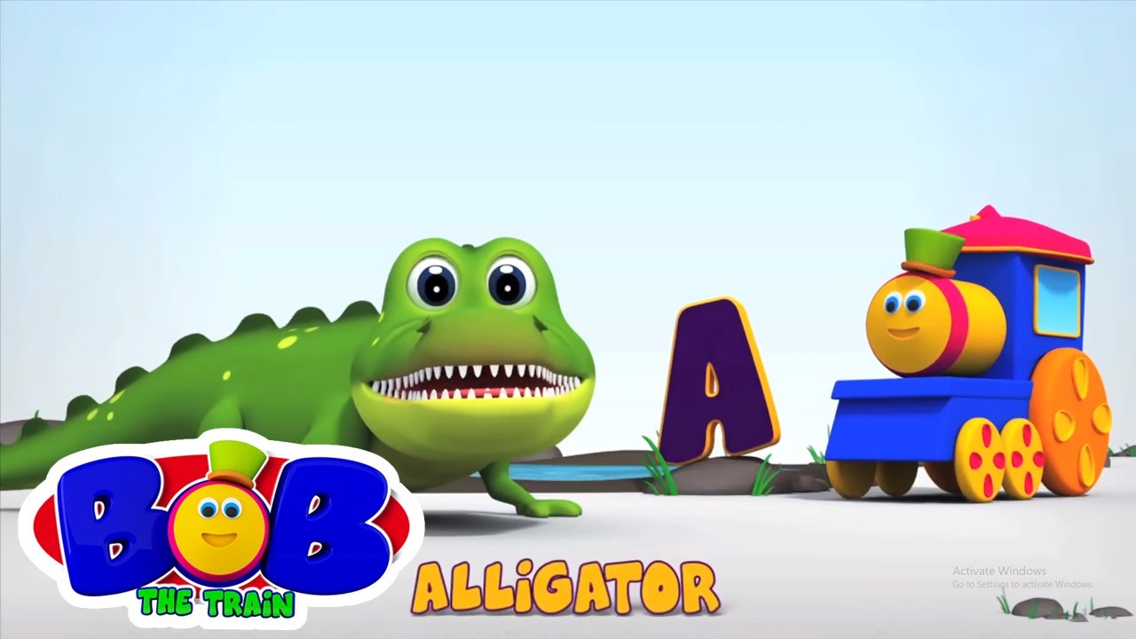 Bob The Train | Bob o trem | Canção de animal bob | Musica infantil portuguesa | Educação