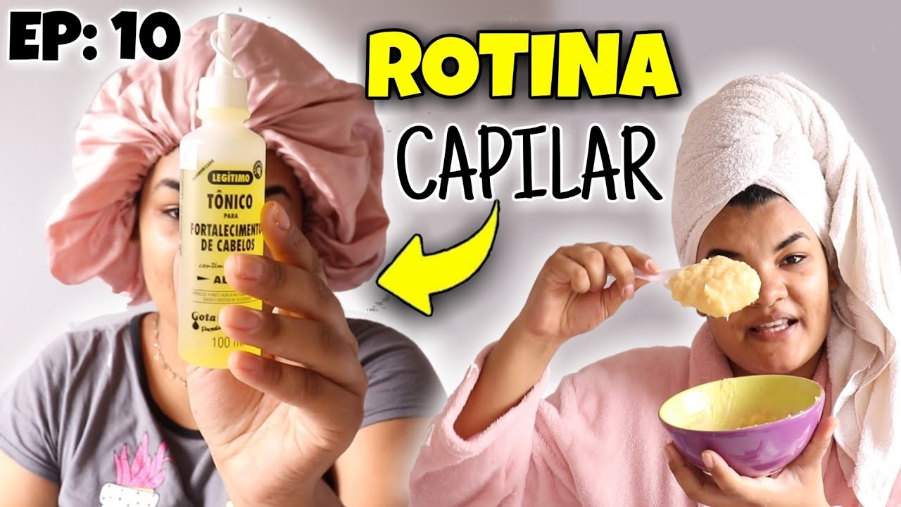 Rotina Capilar Com Tônico de Alho Para o Cabelo Crescer Mais Rápido 😱🔥🔥
