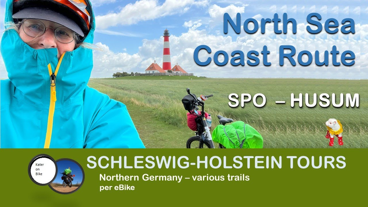 NORDSEEKÜSTENRADWEG - #SH06 - Sankt-Peter-Ording - Husum (Untertitel Deutsch)