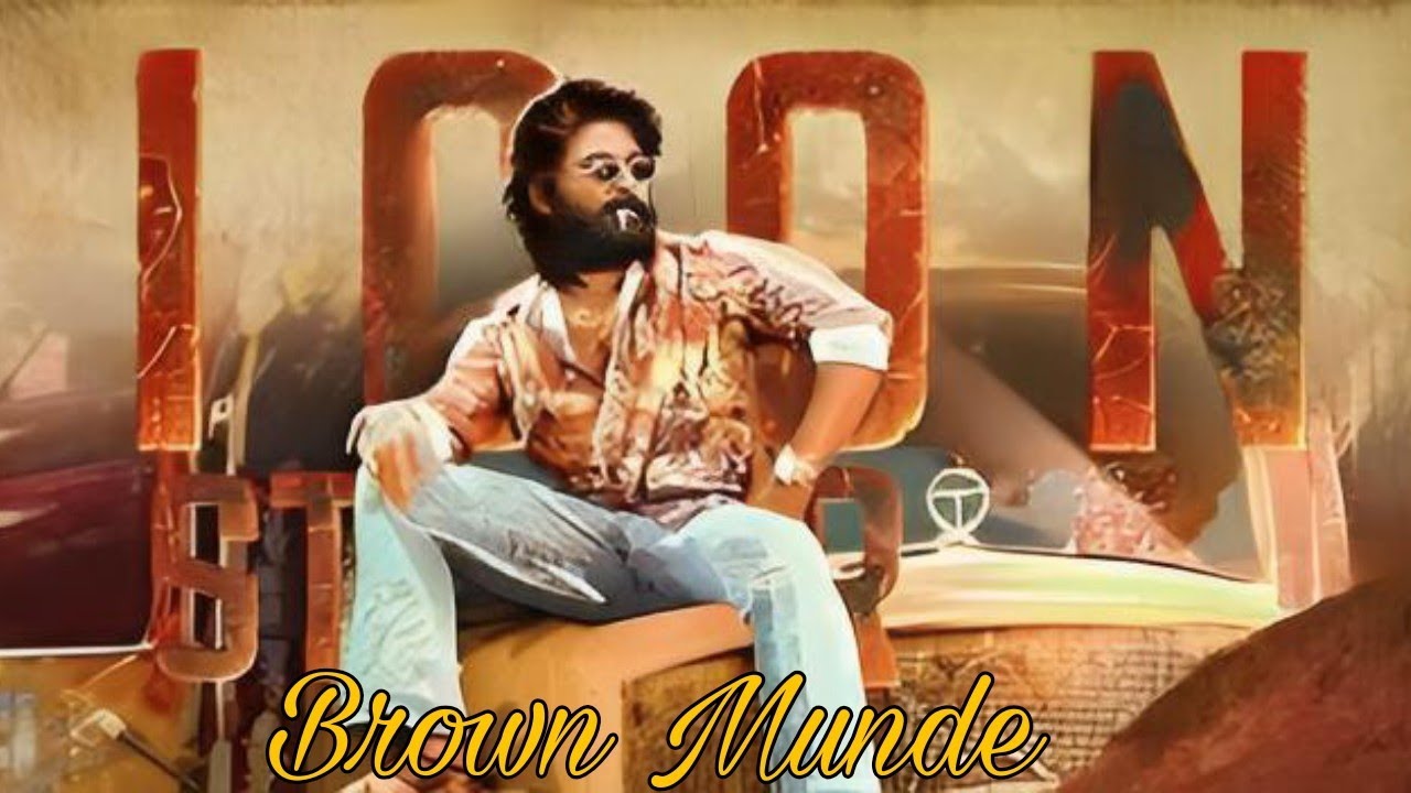 Brown Munde Allu Arjun Attitude Full Screen Whatsapp Status Video #alluarjun #pushpa #attitude