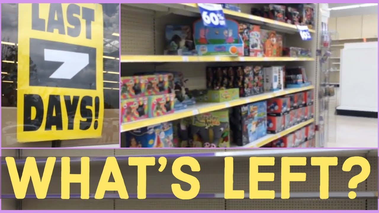 LAST 7 DAYS ✨ TOYS R US ✨ Closing Sale Store Walkthrough ATHENS GEORGIA (June 2018)