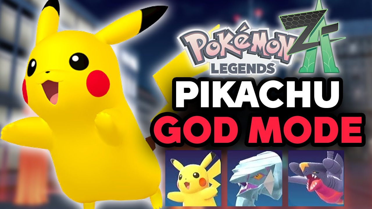 Pikachu is BROKEN Pokemon Legends ZA Ranked Battles