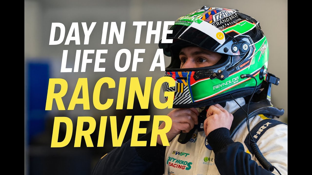 Day in the Life of a Racing Driver | My First YouTube Video