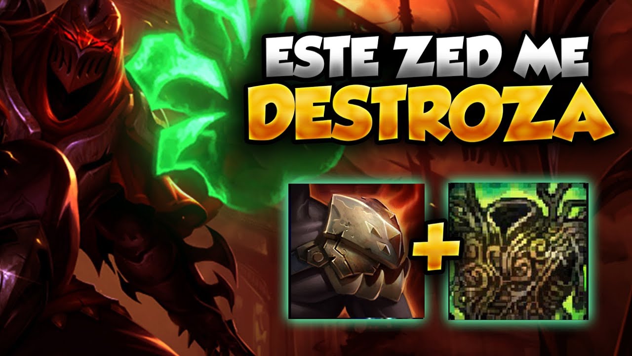 ¡ESTE ZED ME OUTPLAYEA Y ME DESTRUYE!😱¿ME TILTEO O CARREO?