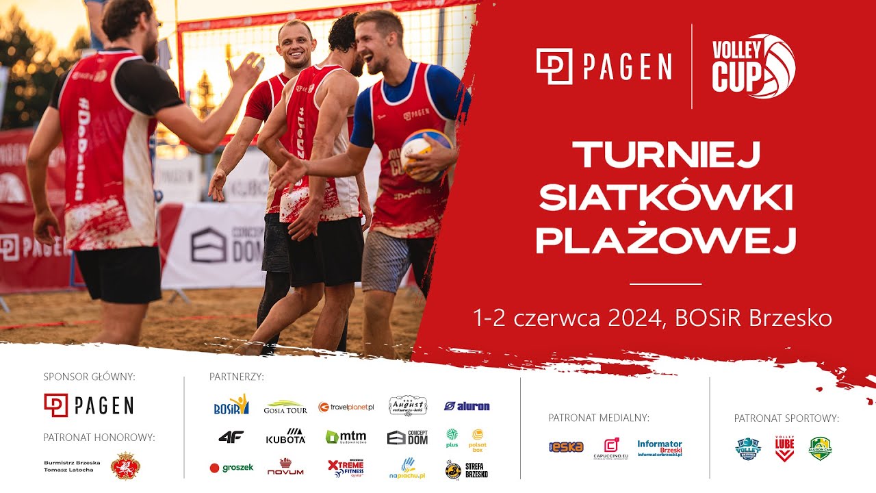 PAGEN - VOLLEY CUP Brzesko 2024 sobota - boisko 1