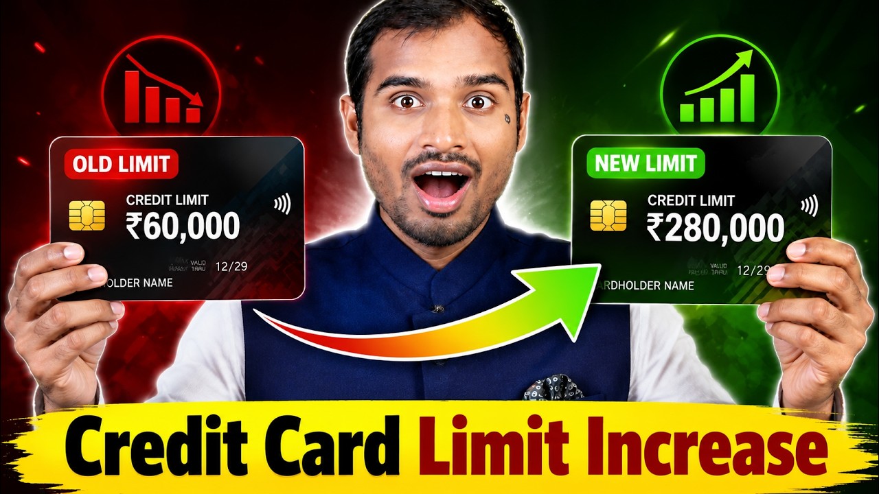 Credit card limit increase offer 2026 | Credit card limit kaise increase kare |Credit card new limit