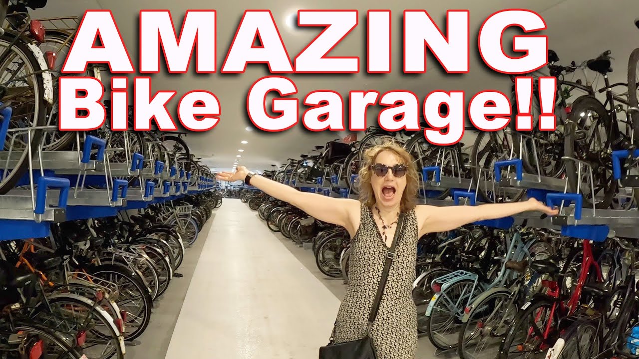 the Most Amazing Underground Biking Garage!