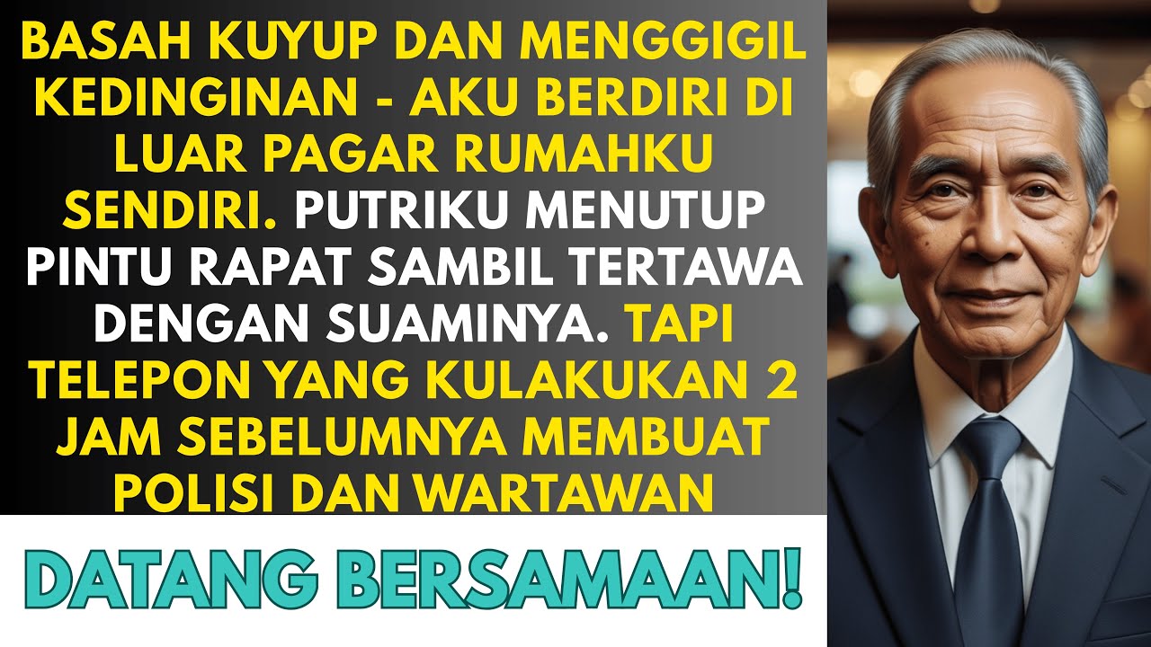 Aku diusir keluar saat hujan badai jam 10 malam - tapi putriku tak tahu aku sudah hubungi...