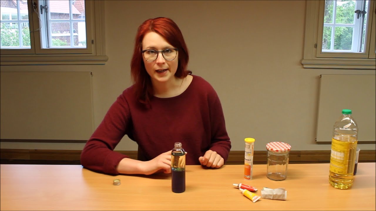 Wir bauen eine brodelnde Lava-Lampe | Das Experiment mit Brausetabletten für Groß und Klein