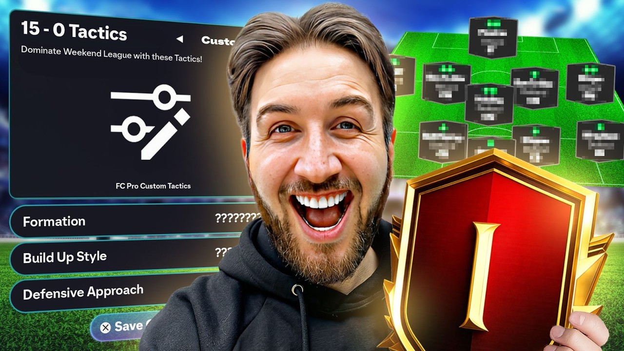I Found the BEST 15-0 Meta Custom Tactics you NEED in FC 26!
