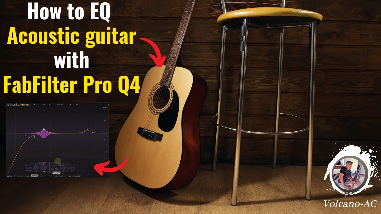 How to EQ acoustic guitar with FabFilter Pro Q-4.