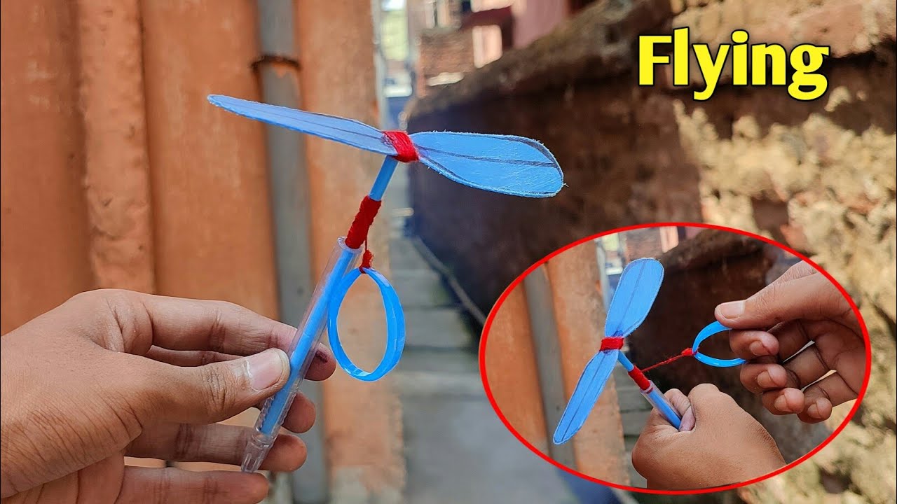 Fully homemade flying propeller | How to make flying propeller |