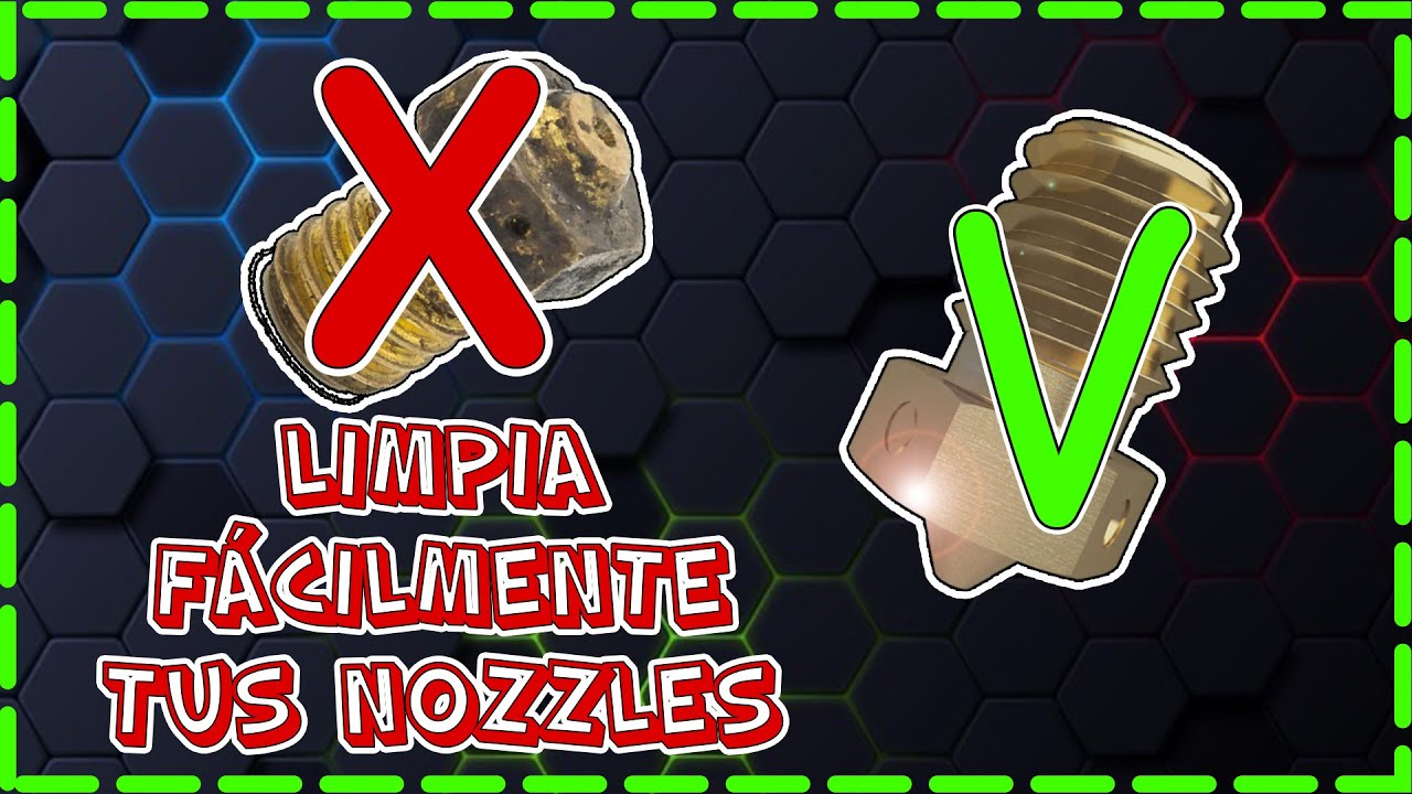 🧤🧽LIMPIA FÁCILMENTE TUS NOZZLES🧽🧤 | RETIRA FÁCILMENTE EL PLA |