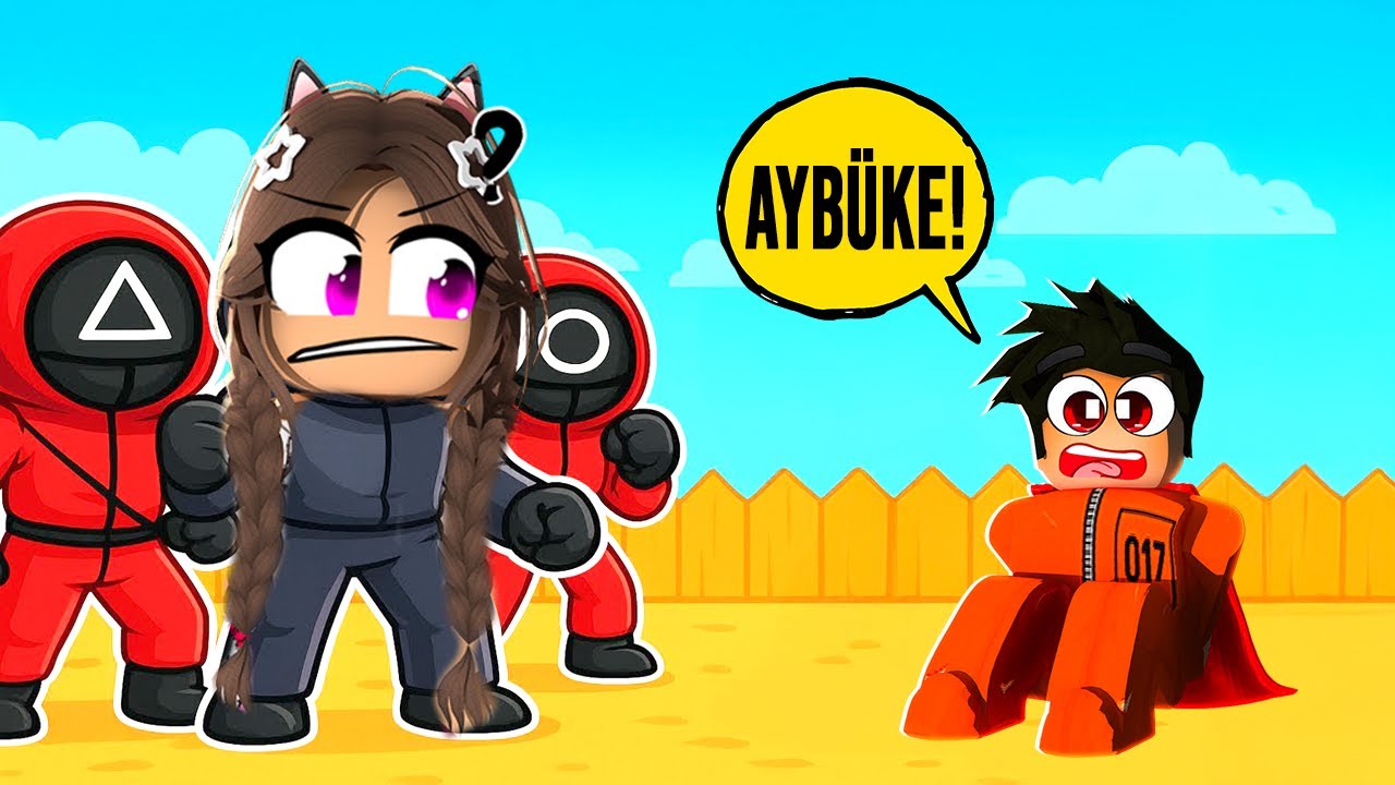 Squid Game'de Saklambaç Oynadık! Aybüke Muhafız Oldu... ROBLOX