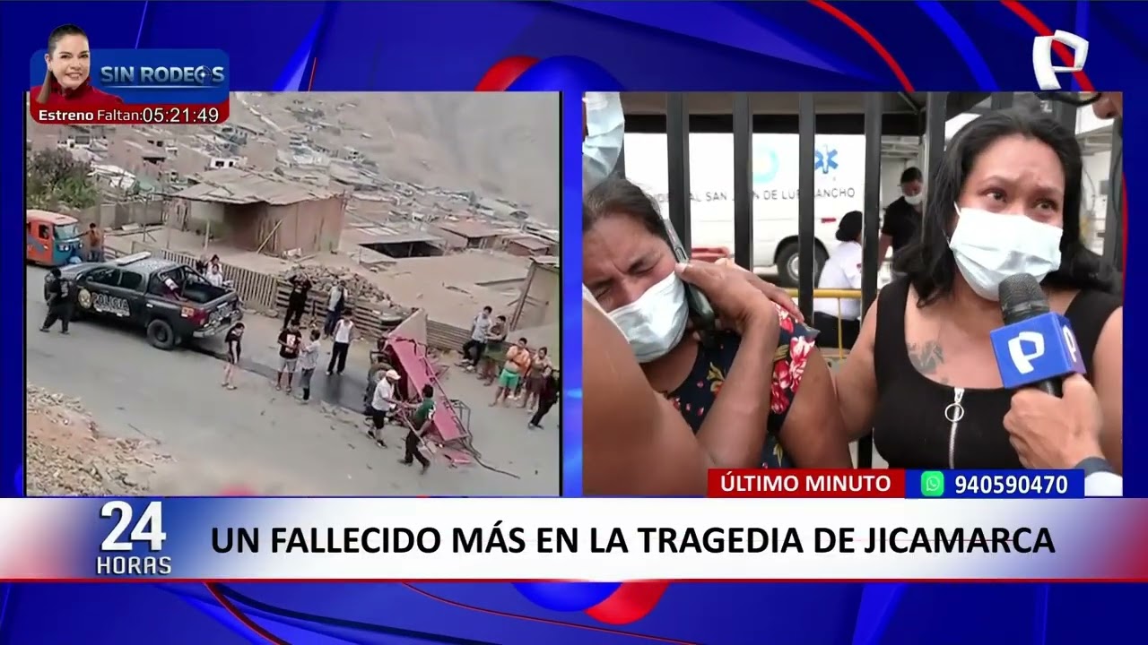 Jicamarca: Cuatro fallecidos y varios heridos deja accidente de motocarga