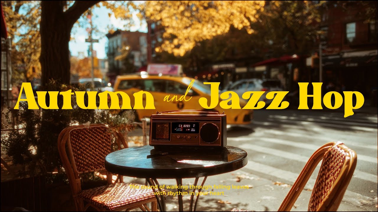 Sunny October Streets 🌞🎧 Smooth Jazz Hip Hop Neo Soul Journey